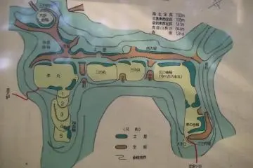 A map of where the fortifications were