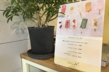 Their home made ice-bars are light and refreshing