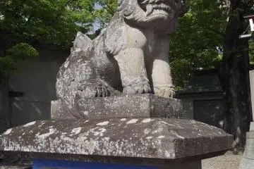 Guarding the main hall