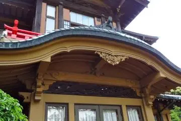 Outside view of main dining room, The Fujiya, is considered to be a historical monument