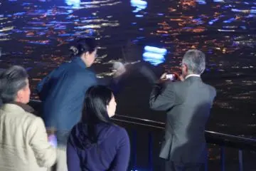 Many people bought the inori boshi to toss into the river, some in hopes that releasing one during the festival would make their wish come true, others for the novelty of being able to float one.