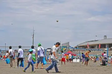<p>เขตสำหรับเล่นวอลเล่ย์บอล</p>