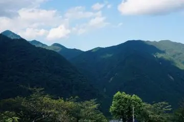 Stunning views of the Nachi mountain range
