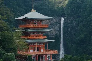 The picturesque Nachi Waterfall