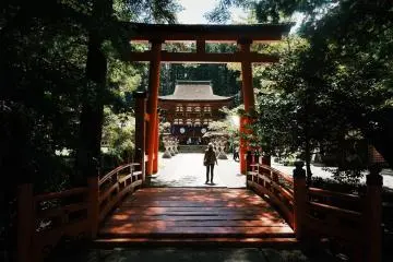 Once you cross the bridge, you cross into the spiritual world