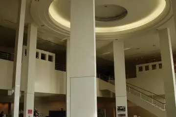 The grand lobby in the hotel's main entrance