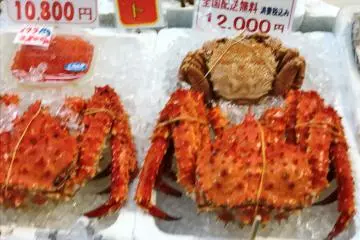 Hokkaido is famous for its crab