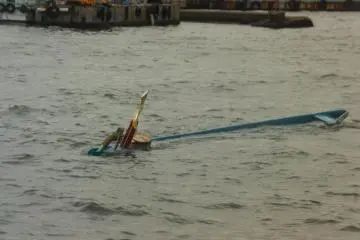 This team needed help from the rescue boat