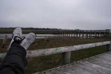 Taking a break for lunch
