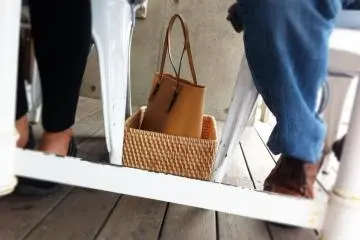 It's the small touches that count like the woven basket for your valuables