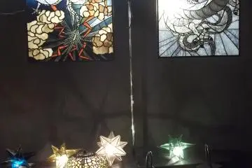 Lamps and glass craft
