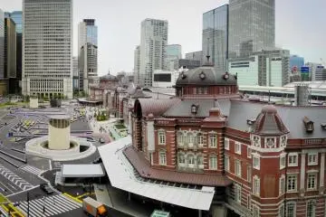 Station and its surroundings