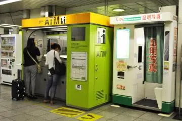 ATMs and photobooths
