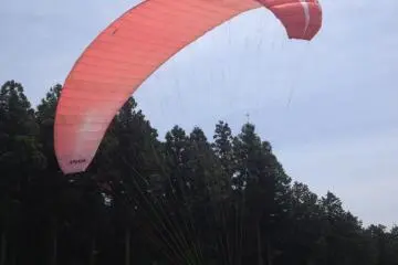 Touching down