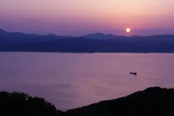 Spectacular Hakodate sunset