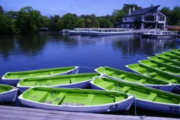 Boating options at Lake Onuma