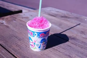 .....and reward myself with a strawberry shaved ice!
