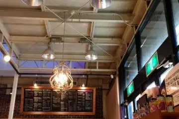 Aside from food and drinks this particular branch of Climax Coffee in Hamby Town offers a unique experience. The interior's high ceilings and unfinished look gives the feel of an inner city cafe