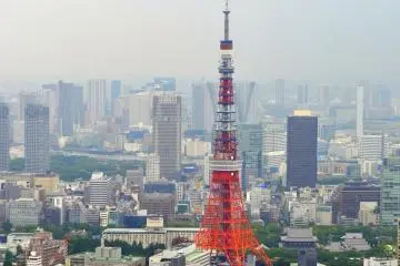 Tokyo Tower from Mori Tower