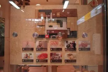 The shopping complex Atre at JR Yotsuya Station consists of 2 floors.