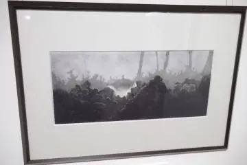 A landscape print