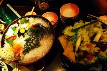 The food on our table looked great (and was so!)