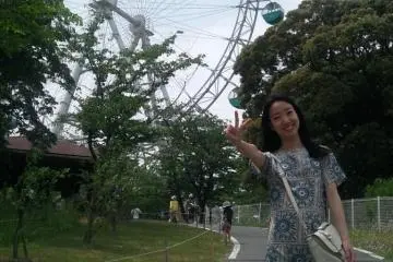 관람차도 있어요. 산책로처럼 되어있어서 걷기에도 좋아요^^