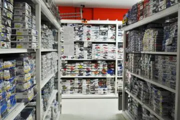 So many model cars to choose from.