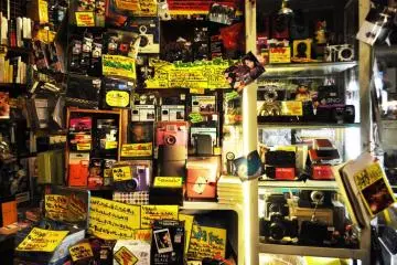 For anyone into lomography there is a good selection of cameras, accessories and film.