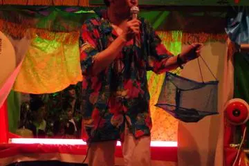 Anyone want to see a woman eat live snakes?.......
