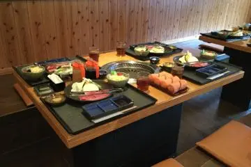 Table seating.