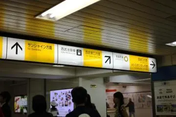 Clear signage