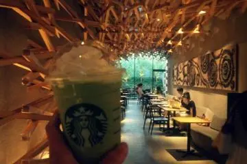 저는 녹차프라푸치노 ~~~♬