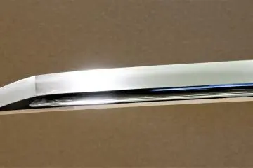 Tip of a katana blade