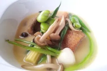 The main of ingredients are generally grown on-site.