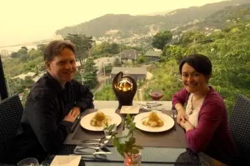Romantic dinner for two