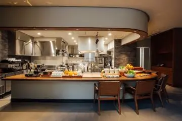 Counter seating at Bistro Nohga