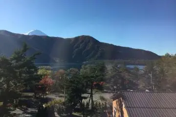 View from my room on the fifth floor. 