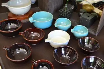 Classic designs of Kokujiyaki.