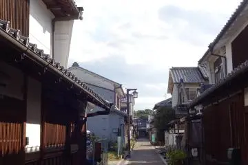 Row after row of machiya