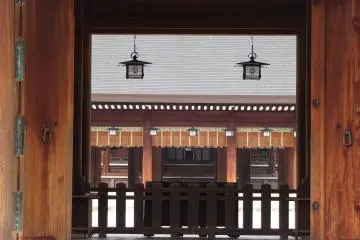 View from the Outer Worship Hall towards the Inner Worship Hall