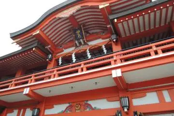 <p>Close-up of the main building</p>