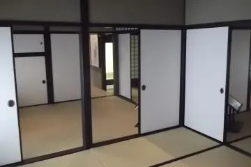 All the floors are foot-friendly tatami mats