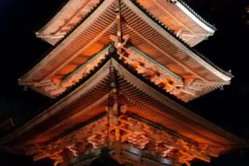 Kiyomizu Dera at night