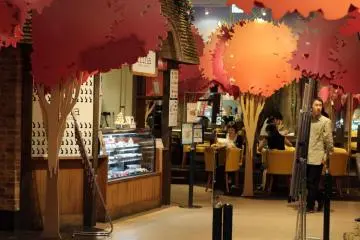 <p>Of course the trees in Sweets Forest are pink!</p>