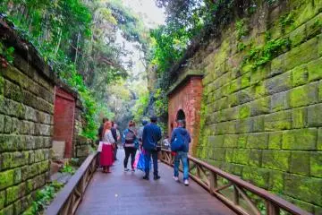 Pathways were hidden from enemy ships
