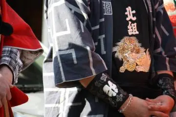 Traditional clothing worn during the festivities
