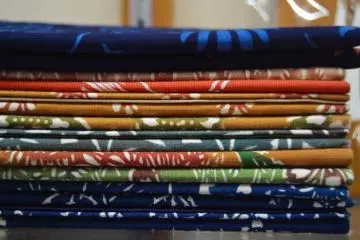 <p>Kain khas Nambu yang telah selesai melewati proses produksi.</p>