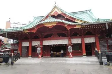 The main shrine building