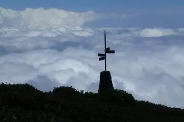 Above the clouds